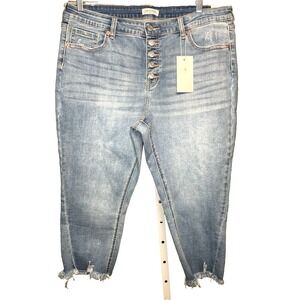 NEW Artemis Vintage The Capri Skinny Jeans Mid Rise Modern Curvy Women's size 18